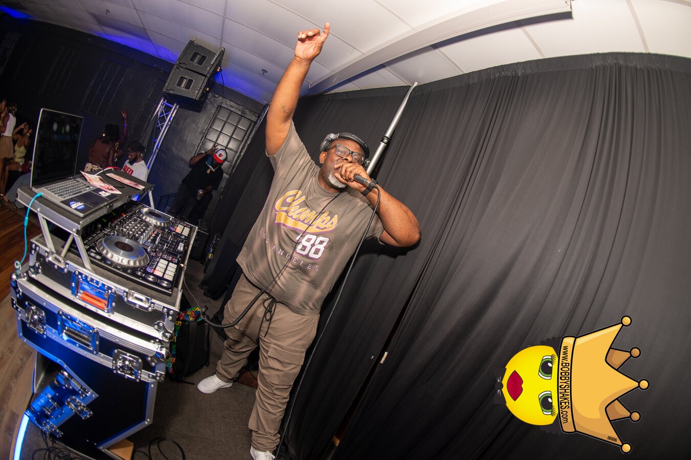 Richie Feelings, DJ Legend & Powa Serge performing live at Sorrel & Lime in Dorchester, Boston, MA, photographed by Bobby Shakes