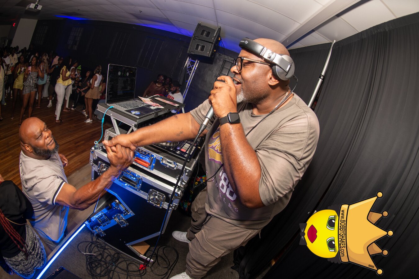 Richie Feelings, DJ Legend & Powa Serge performing live at Sorrel & Lime in Dorchester, Boston, MA, photographed by Bobby Shakes