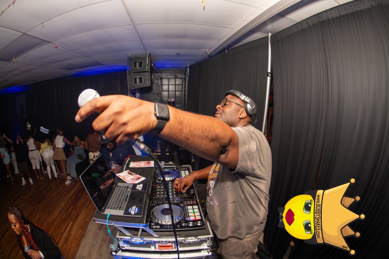 Richie Feelings, DJ Legend & Powa Serge performing live at Sorrel & Lime in Dorchester, Boston, MA, photographed by Bobby Shakes