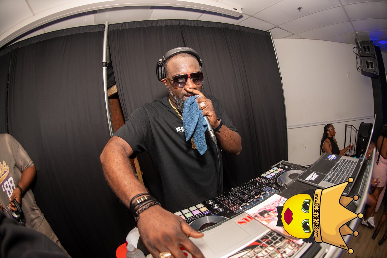 Richie Feelings, DJ Legend & Powa Serge performing live at Sorrel & Lime in Dorchester, Boston, MA, photographed by Bobby Shakes