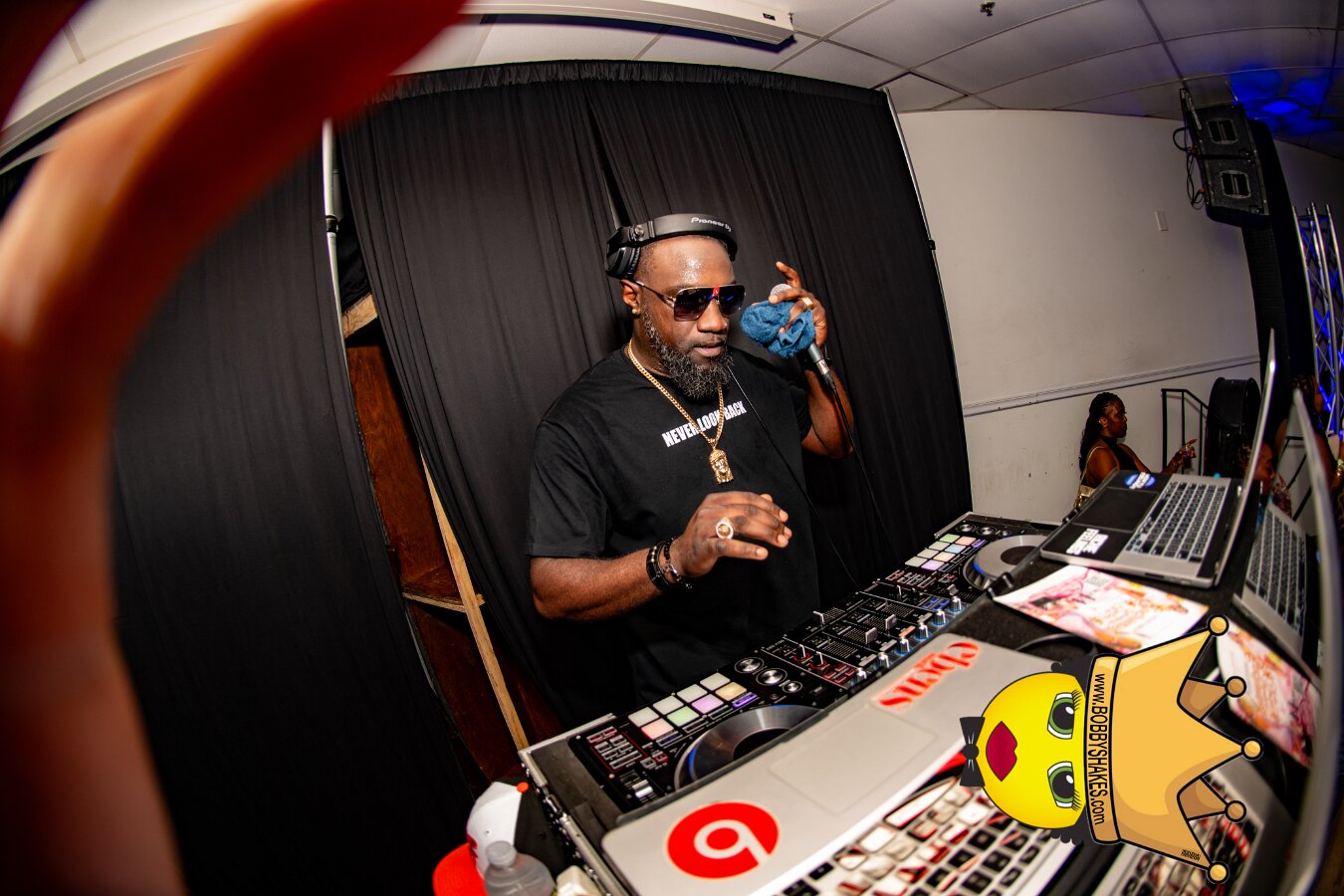 Richie Feelings, DJ Legend & Powa Serge performing live at Sorrel & Lime in Dorchester, Boston, MA, photographed by Bobby Shakes