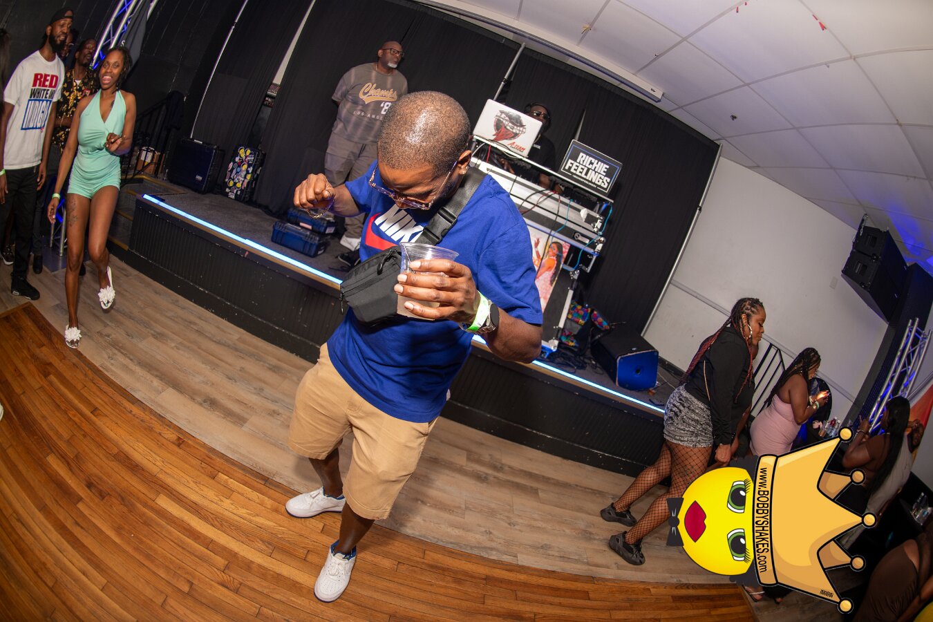 Richie Feelings, DJ Legend & Powa Serge performing live at Sorrel & Lime in Dorchester, Boston, MA, photographed by Bobby Shakes