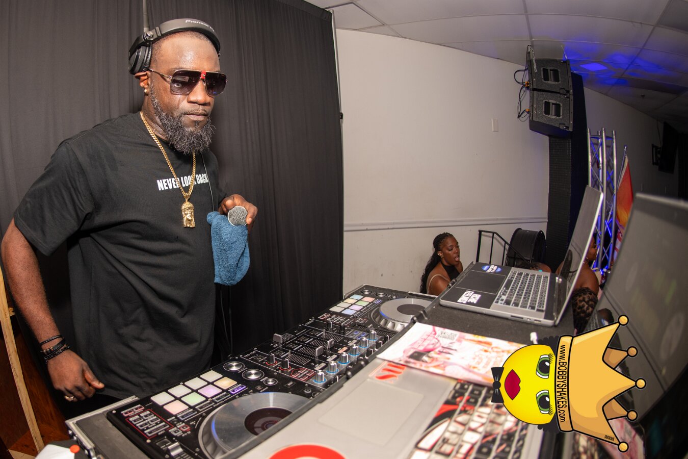 Richie Feelings, DJ Legend & Powa Serge performing live at Sorrel & Lime in Dorchester, Boston, MA, photographed by Bobby Shakes