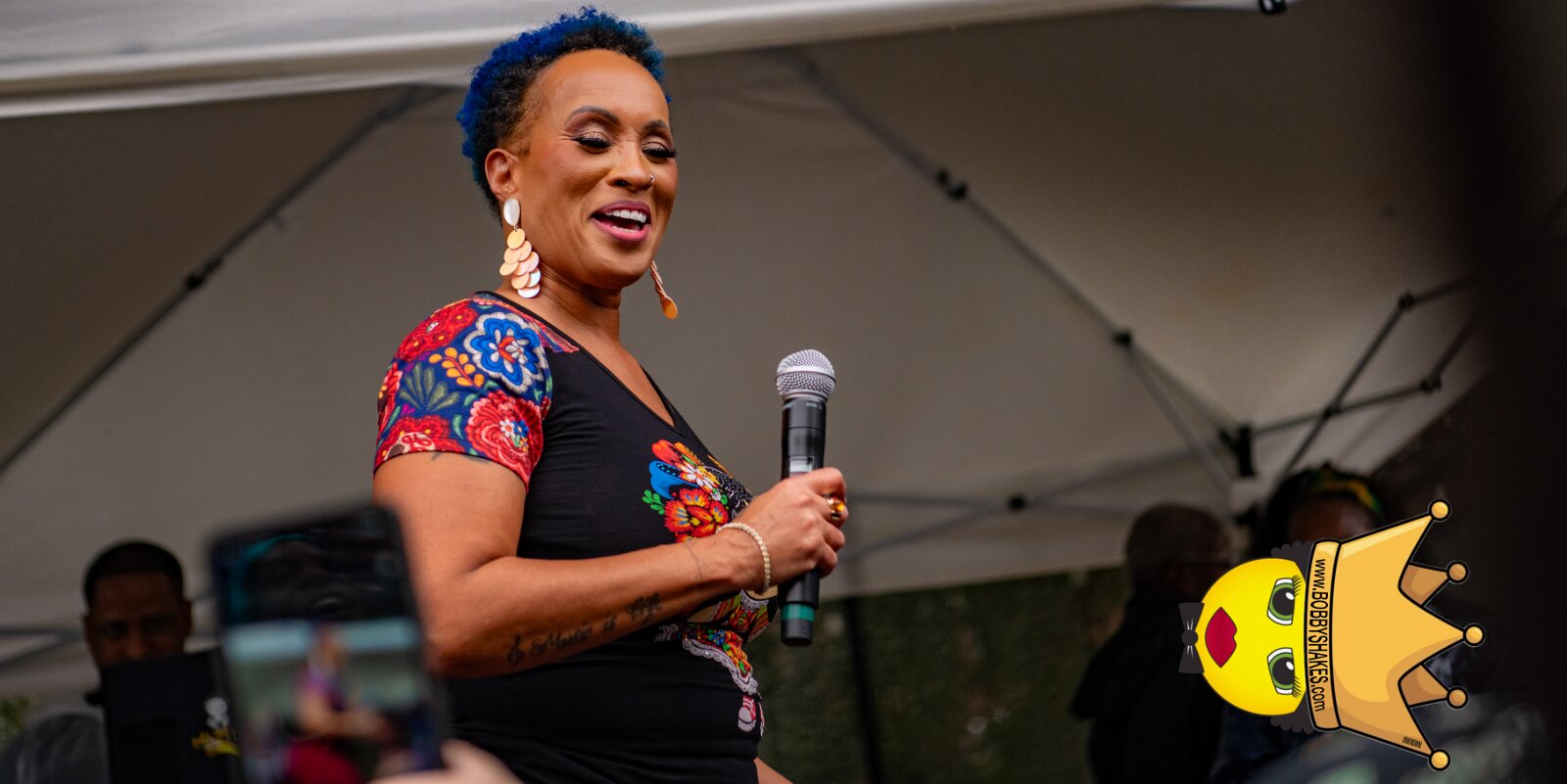 Alison Hinds performing live at Cambridge Carnival International, Central Square in Cambridge, MA, photographed by Bobby Shakes