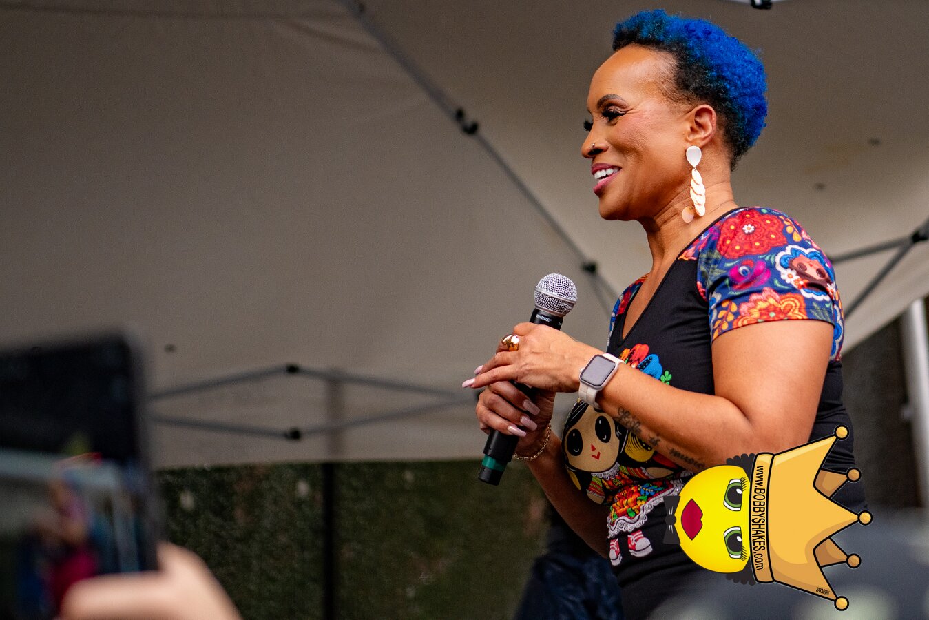 Alison Hinds performing live at Cambridge Carnival International, Central Square in Cambridge, MA, photographed by Bobby Shakes