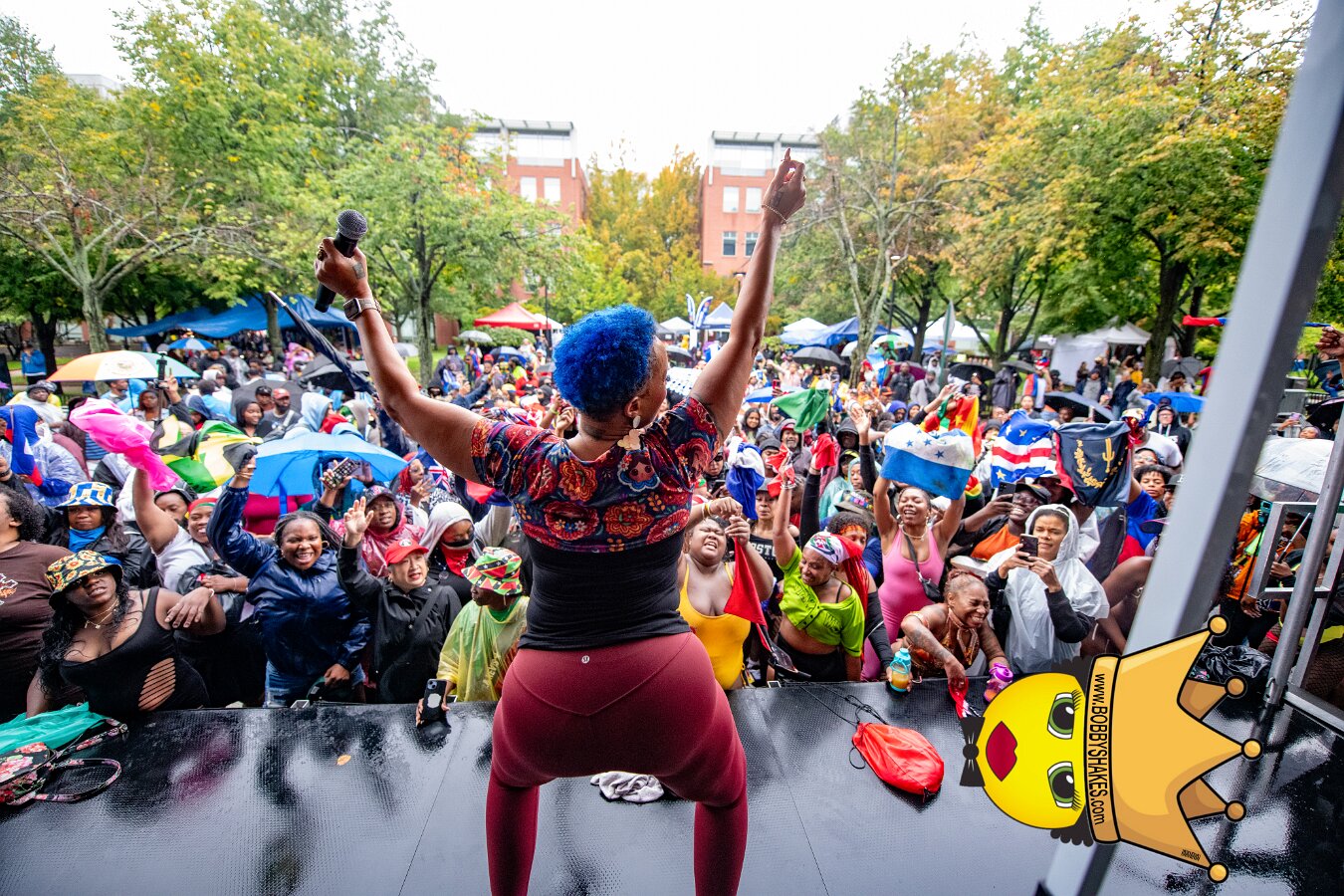 Alison Hinds performing live at Cambridge Carnival International, Central Square in Cambridge, MA, photographed by Bobby Shakes