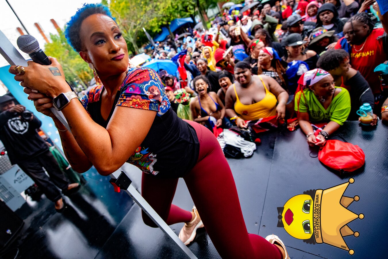 Alison Hinds performing live at Cambridge Carnival International, Central Square in Cambridge, MA, photographed by Bobby Shakes