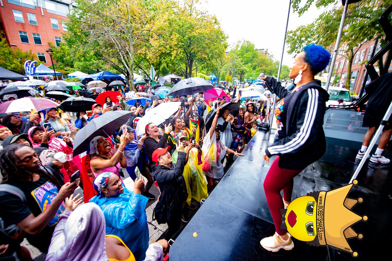 Alison Hinds performing live at Cambridge Carnival International, Central Square in Cambridge, MA, photographed by Bobby Shakes