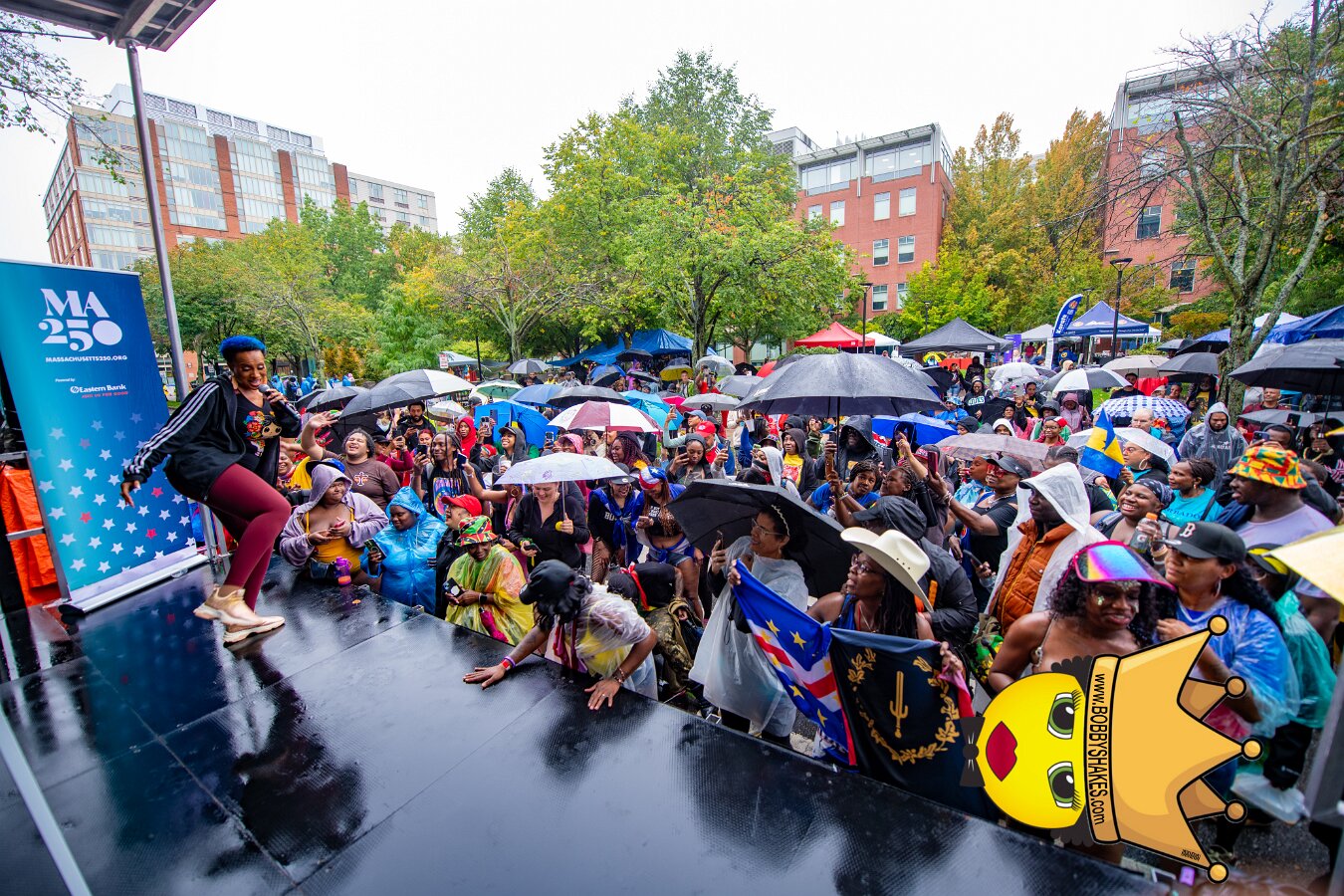 Alison Hinds performing live at Cambridge Carnival International, Central Square in Cambridge, MA, photographed by Bobby Shakes