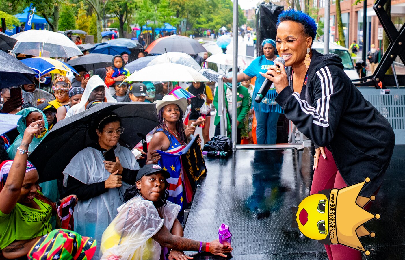 Alison Hinds performing live at Cambridge Carnival International, Central Square in Cambridge, MA, photographed by Bobby Shakes