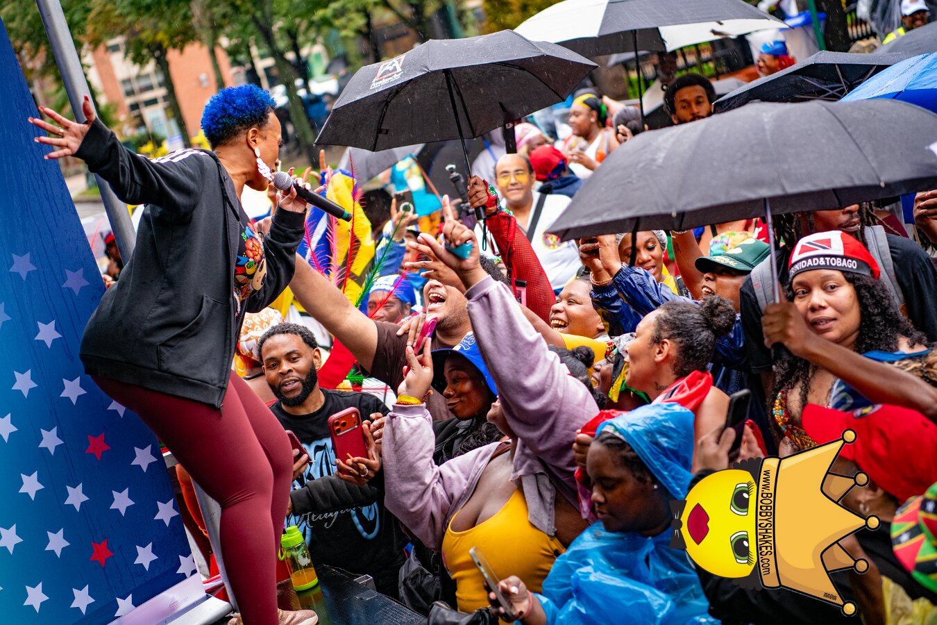 Alison Hinds performing live at Cambridge Carnival International, Central Square in Cambridge, MA, photographed by Bobby Shakes