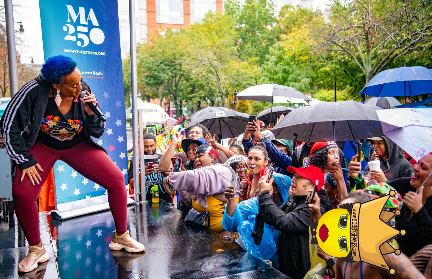 Alison Hinds performing live at Cambridge Carnival International, Central Square in Cambridge, MA, photographed by Bobby Shakes