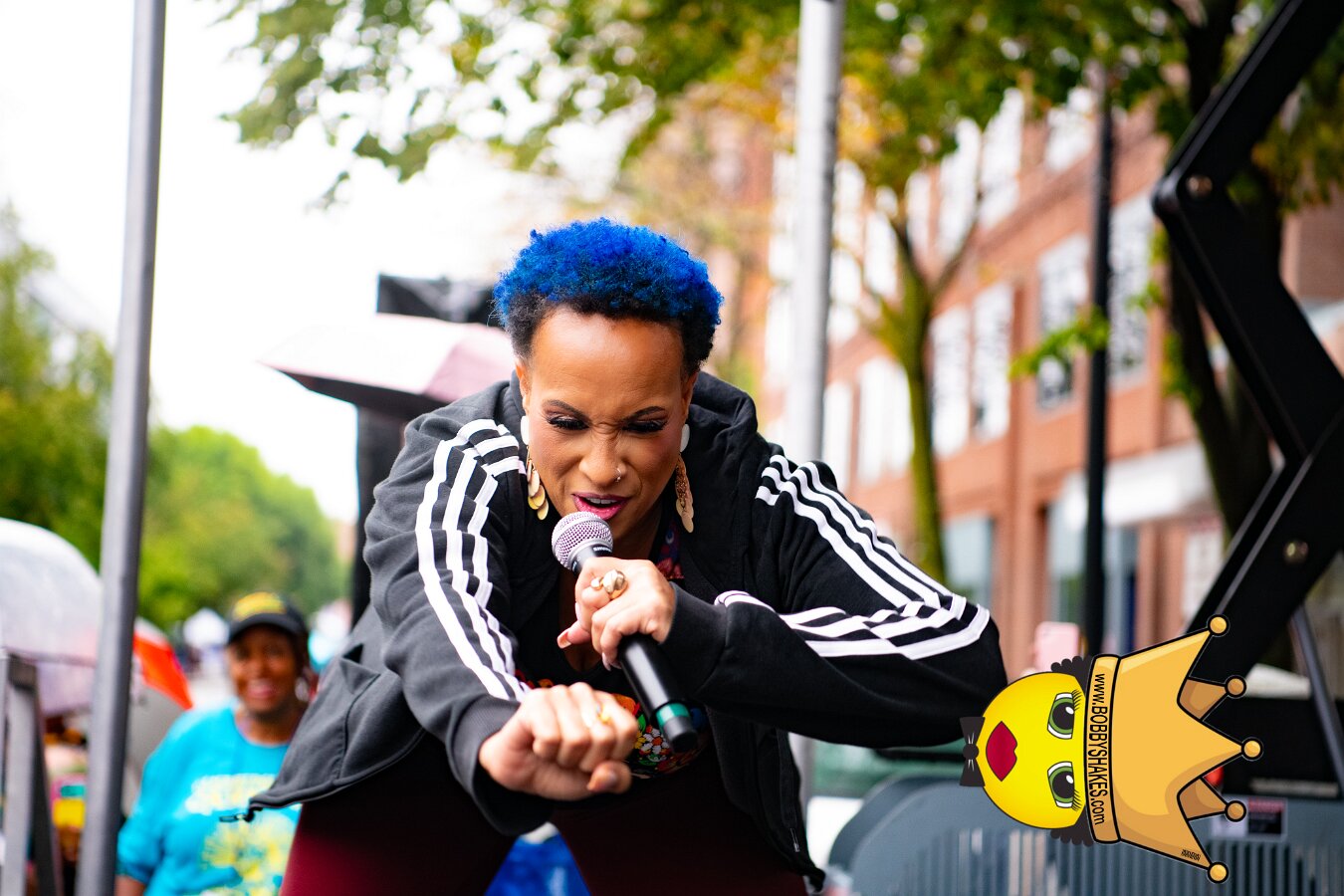 Alison Hinds performing live at Cambridge Carnival International, Central Square in Cambridge, MA, photographed by Bobby Shakes