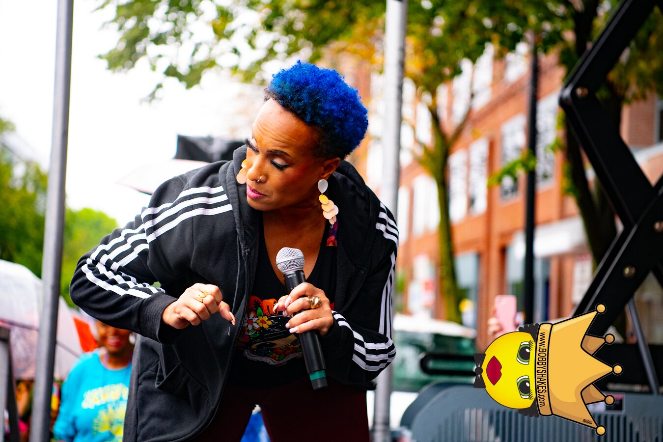 Alison Hinds performing live at Cambridge Carnival International, Central Square in Cambridge, MA, photographed by Bobby Shakes