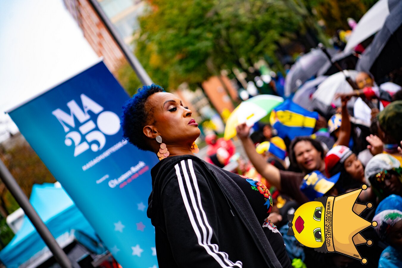 Alison Hinds performing live at Cambridge Carnival International, Central Square in Cambridge, MA, photographed by Bobby Shakes