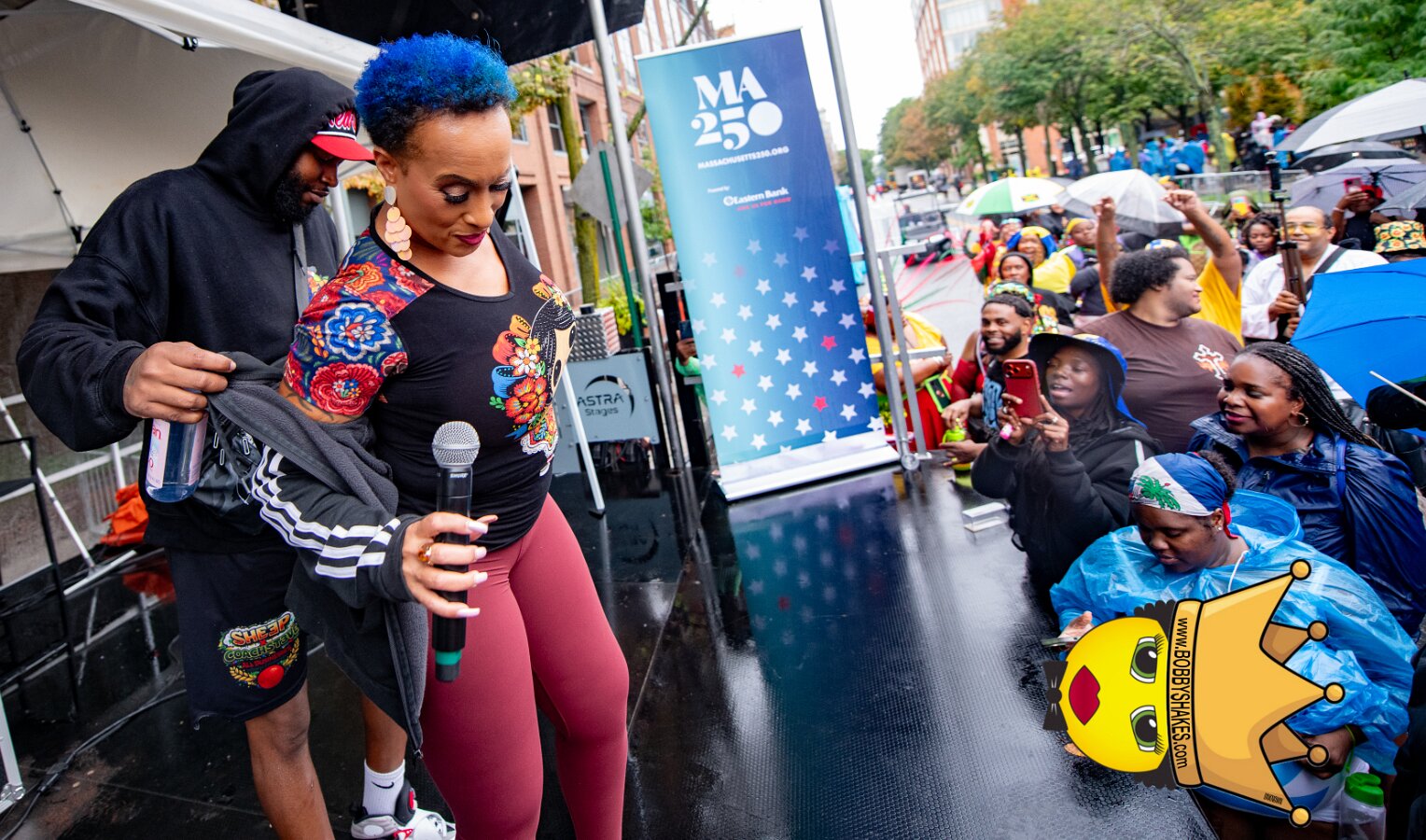 Alison Hinds performing live at Cambridge Carnival International, Central Square in Cambridge, MA, photographed by Bobby Shakes