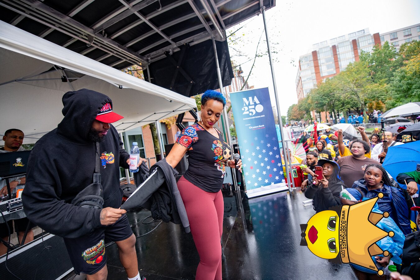 Alison Hinds performing live at Cambridge Carnival International, Central Square in Cambridge, MA, photographed by Bobby Shakes