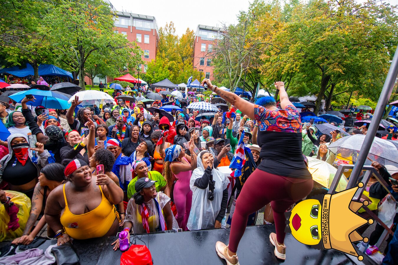 Alison Hinds performing live at Cambridge Carnival International, Central Square in Cambridge, MA, photographed by Bobby Shakes