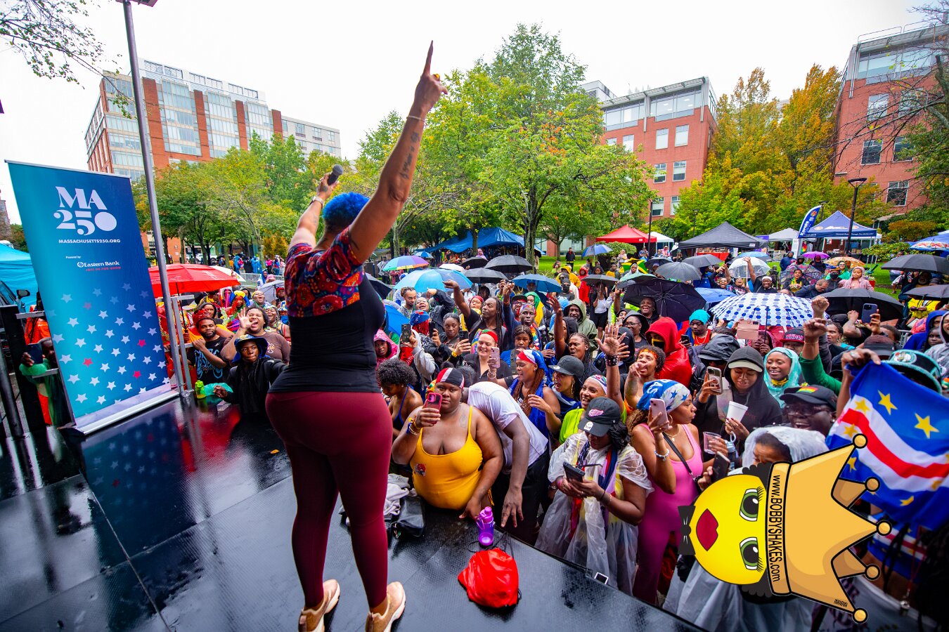 Alison Hinds performing live at Cambridge Carnival International, Central Square in Cambridge, MA, photographed by Bobby Shakes