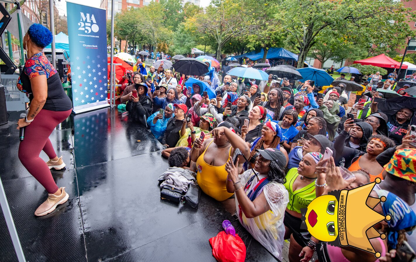 Alison Hinds performing live at Cambridge Carnival International, Central Square in Cambridge, MA, photographed by Bobby Shakes