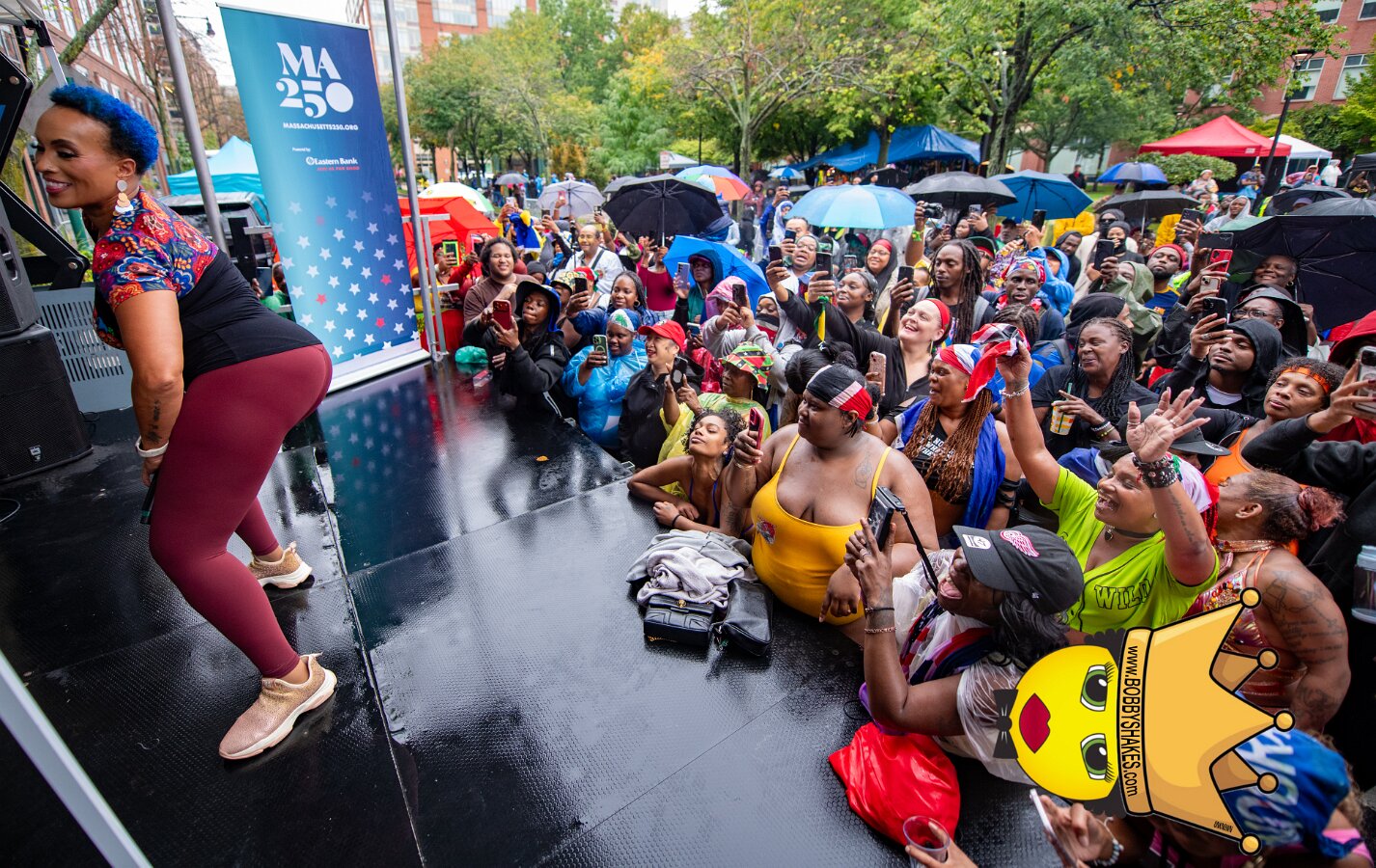 Alison Hinds performing live at Cambridge Carnival International, Central Square in Cambridge, MA, photographed by Bobby Shakes
