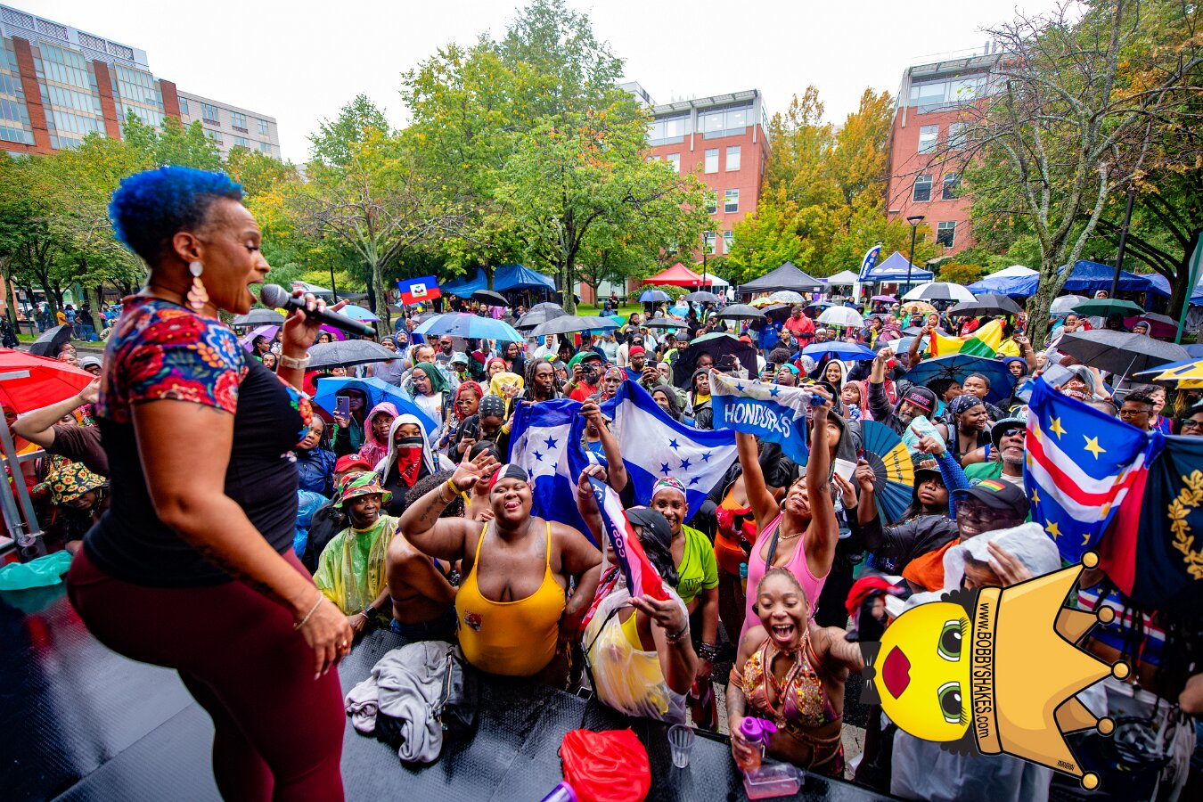 Alison Hinds performing live at Cambridge Carnival International, Central Square in Cambridge, MA, photographed by Bobby Shakes