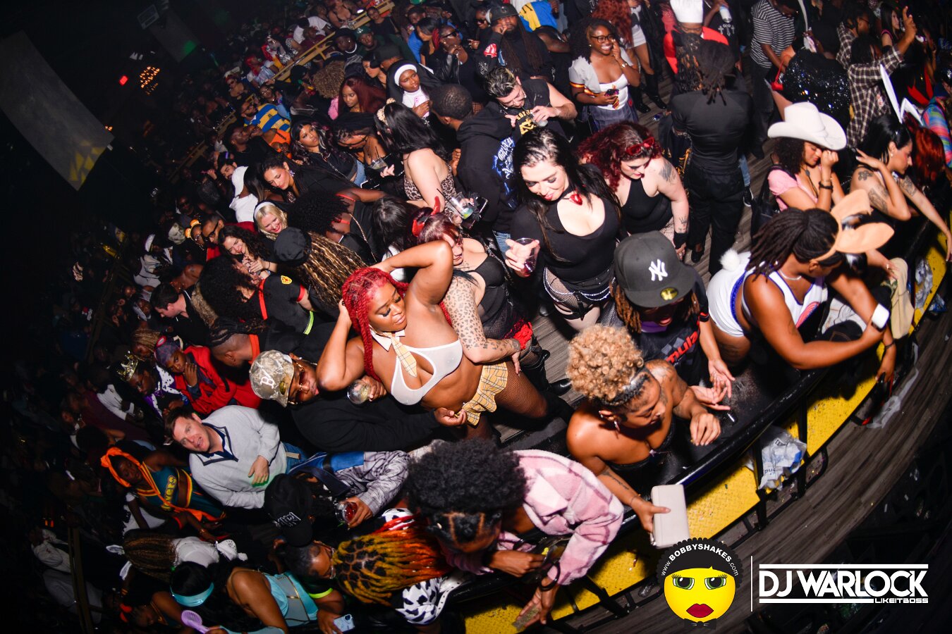DJ Focus, DJ Warlock, DJ Dutch & Brandan Duke performing live at Big Night Live in Boston, MA, photographed by Bobby Shakes