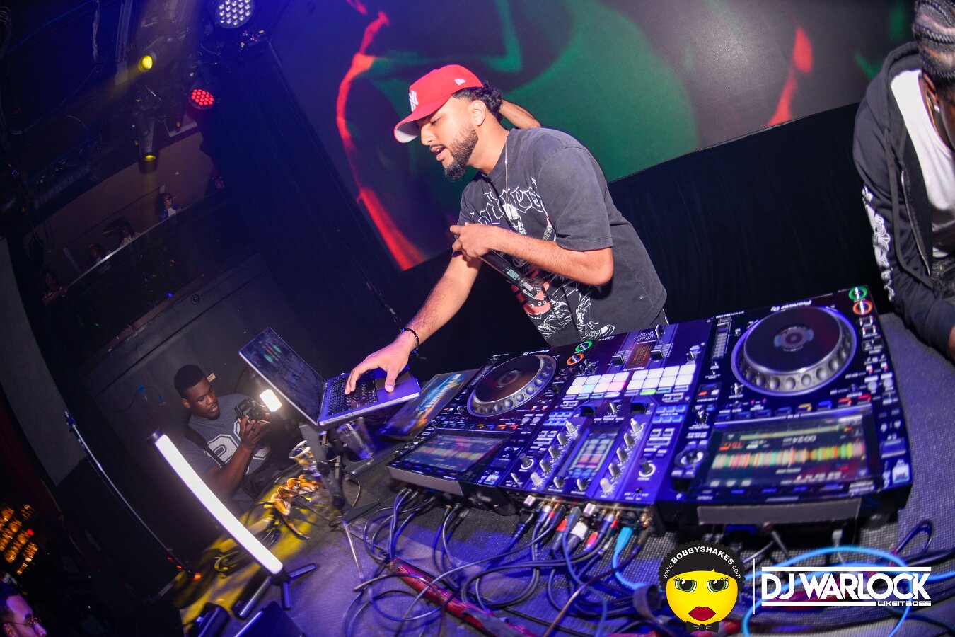 DJ Focus, DJ Warlock, DJ Dutch & Brandan Duke performing live at Big Night Live in Boston, MA, photographed by Bobby Shakes