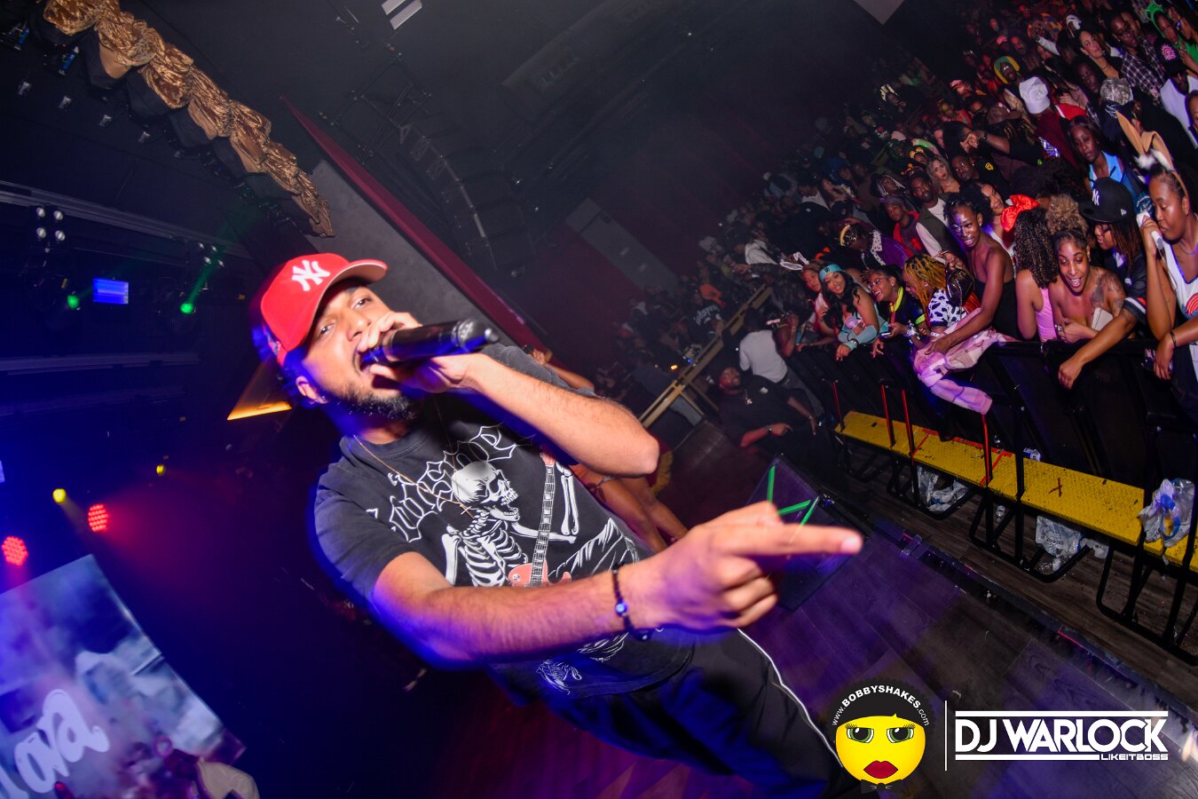 DJ Focus, DJ Warlock, DJ Dutch & Brandan Duke performing live at Big Night Live in Boston, MA, photographed by Bobby Shakes