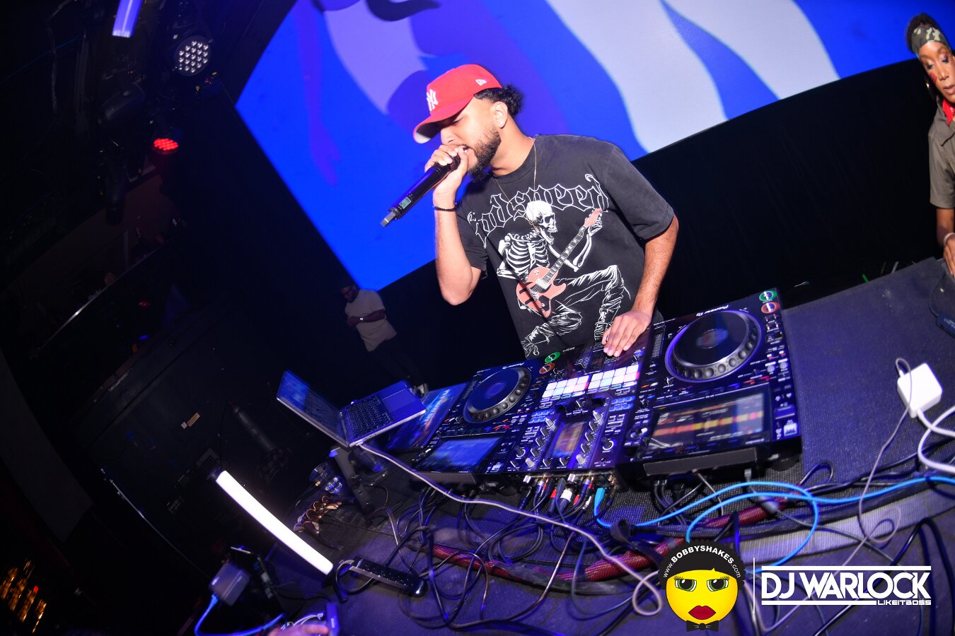 DJ Focus, DJ Warlock, DJ Dutch & Brandan Duke performing live at Big Night Live in Boston, MA, photographed by Bobby Shakes