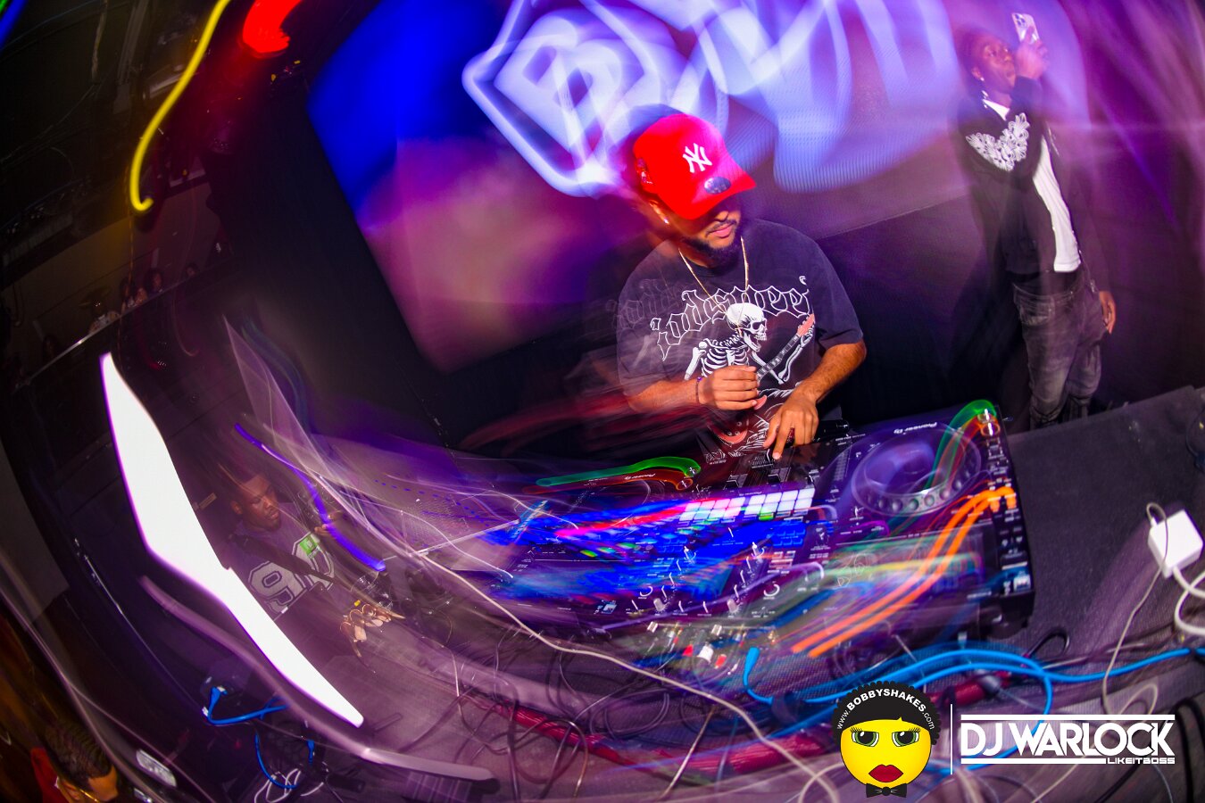 DJ Focus, DJ Warlock, DJ Dutch & Brandan Duke performing live at Big Night Live in Boston, MA, photographed by Bobby Shakes