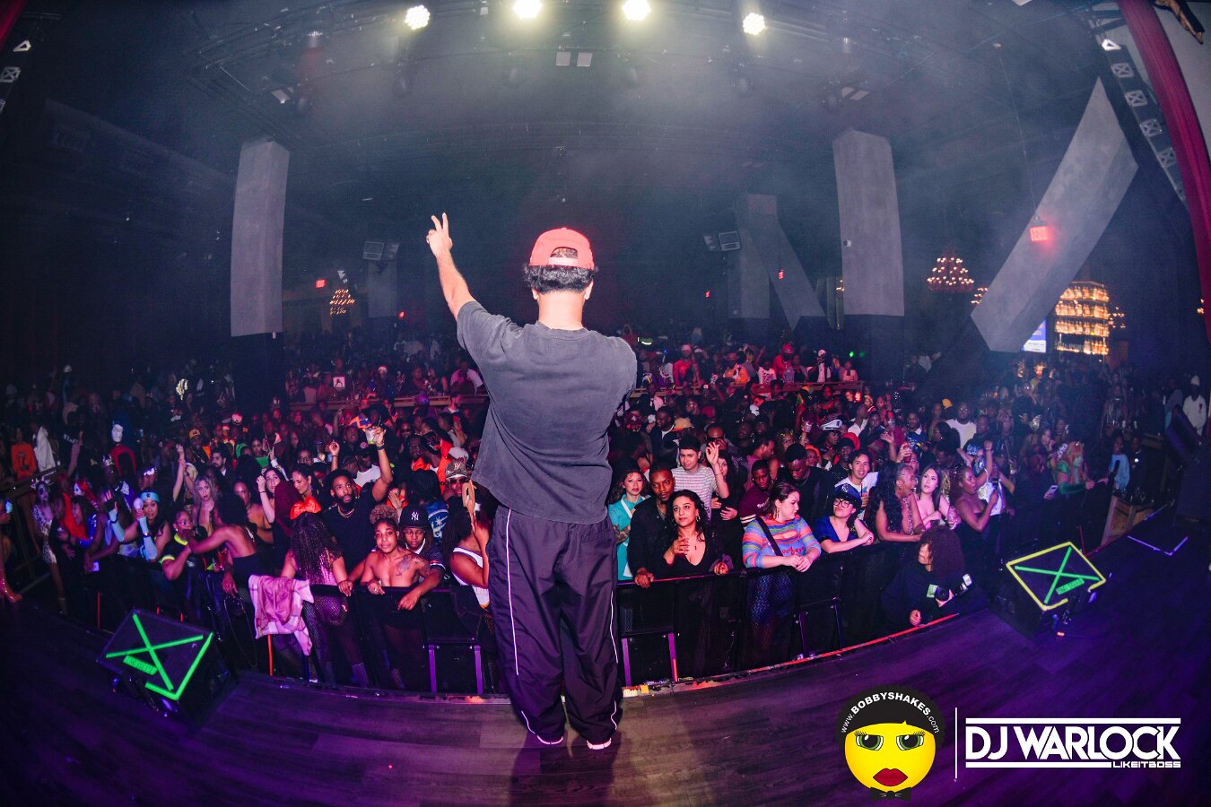 DJ Focus, DJ Warlock, DJ Dutch & Brandan Duke performing live at Big Night Live in Boston, MA, photographed by Bobby Shakes