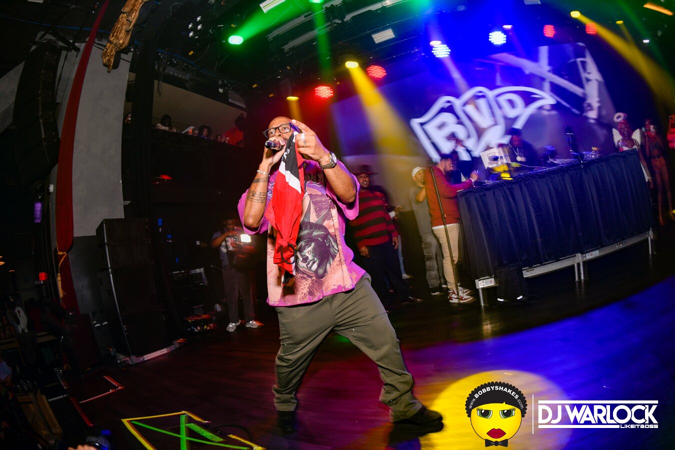 DJ Focus, DJ Warlock, DJ Dutch & Brandan Duke performing live at Big Night Live in Boston, MA, photographed by Bobby Shakes