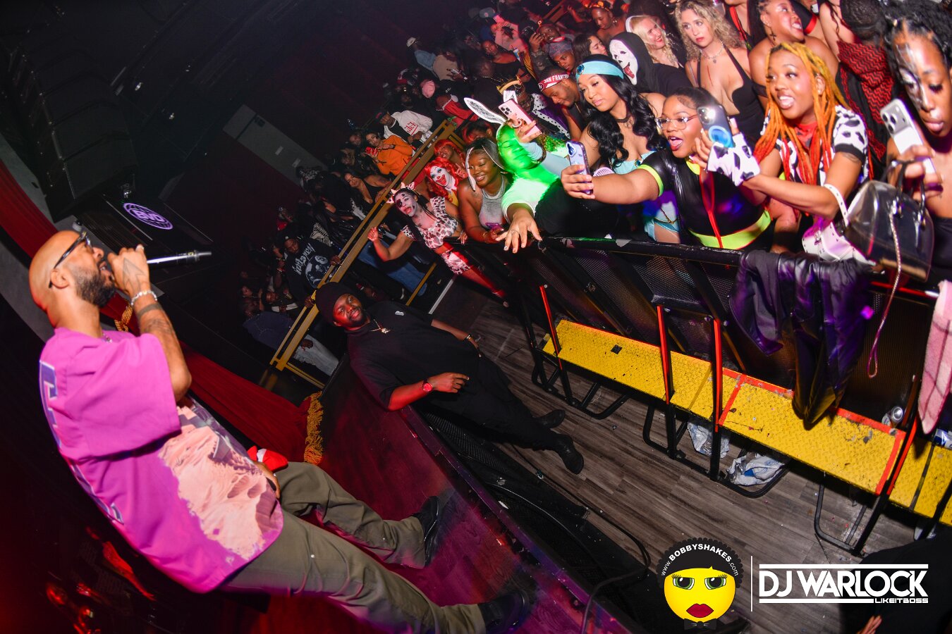 DJ Focus, DJ Warlock, DJ Dutch & Brandan Duke performing live at Big Night Live in Boston, MA, photographed by Bobby Shakes