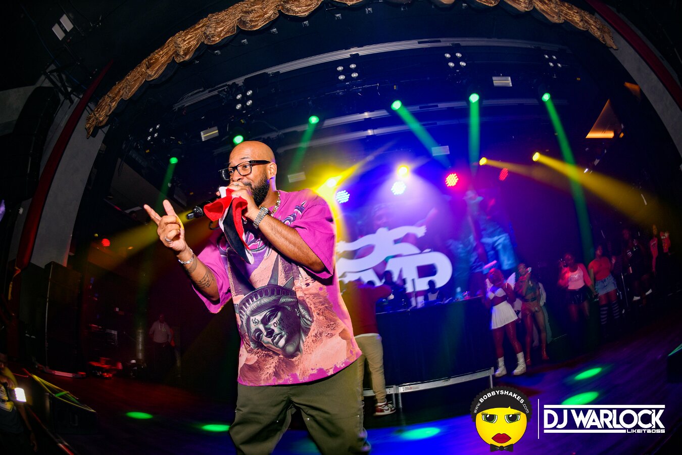 DJ Focus, DJ Warlock, DJ Dutch & Brandan Duke performing live at Big Night Live in Boston, MA, photographed by Bobby Shakes