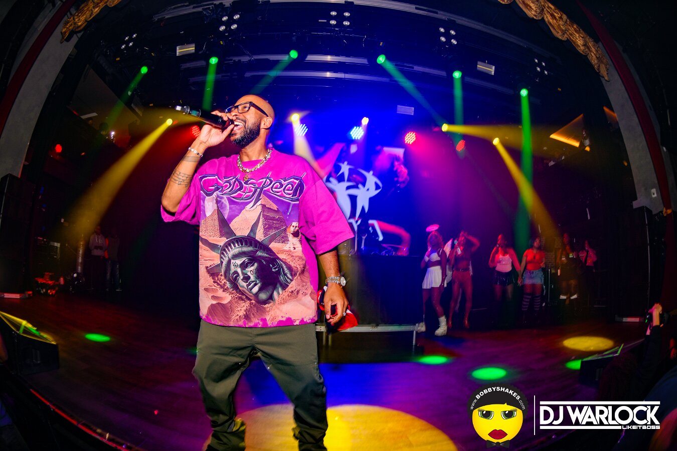 DJ Focus, DJ Warlock, DJ Dutch & Brandan Duke performing live at Big Night Live in Boston, MA, photographed by Bobby Shakes