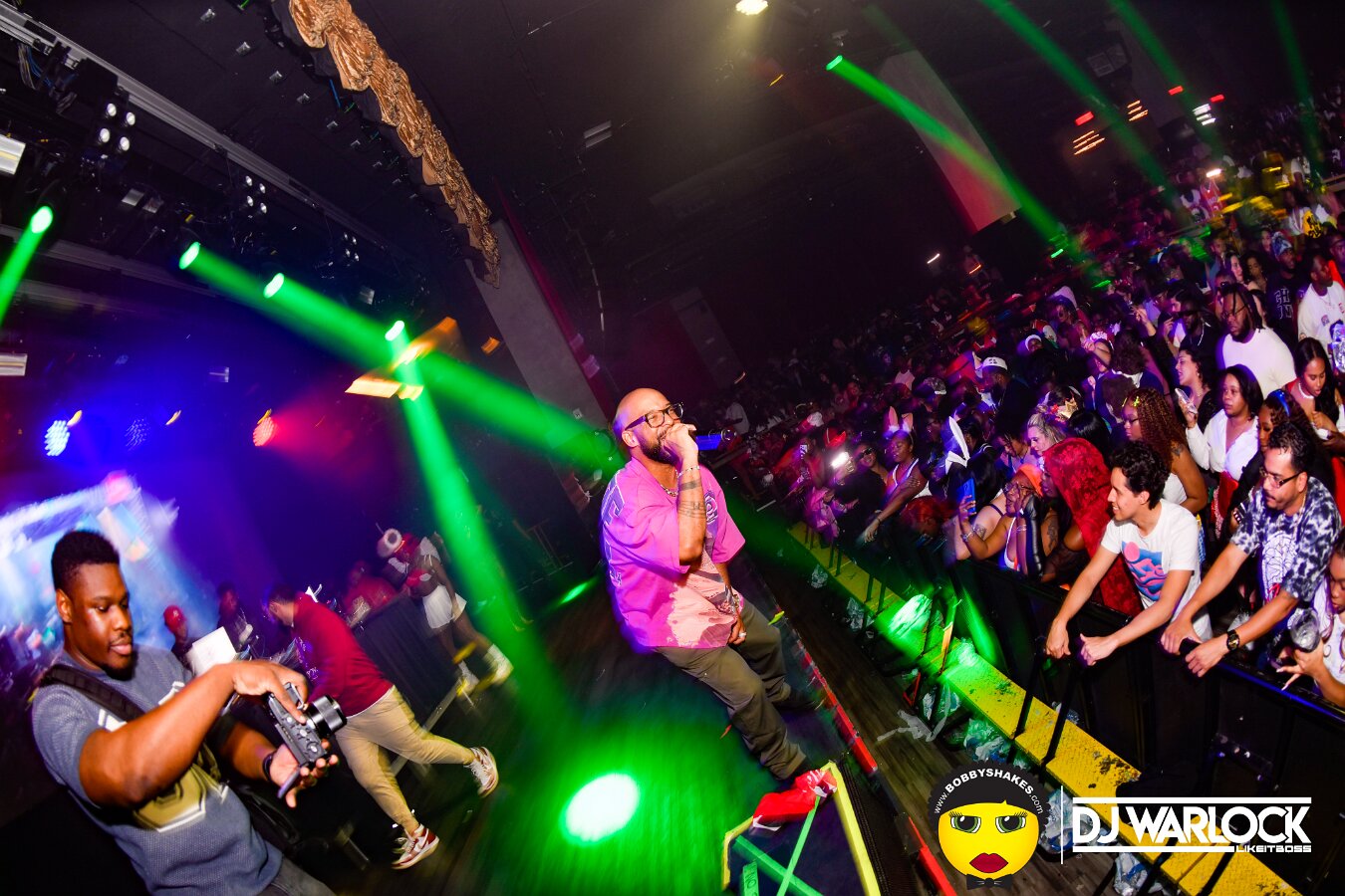 DJ Focus, DJ Warlock, DJ Dutch & Brandan Duke performing live at Big Night Live in Boston, MA, photographed by Bobby Shakes