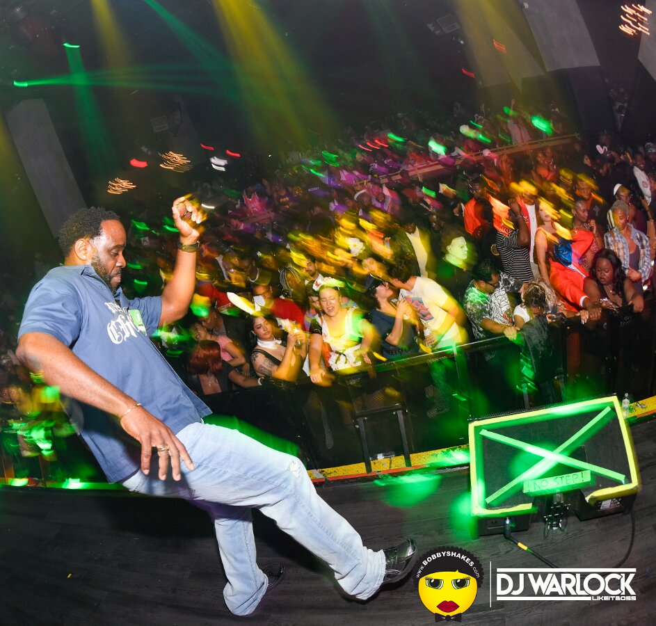 DJ Focus, DJ Warlock, DJ Dutch & Brandan Duke performing live at Big Night Live in Boston, MA, photographed by Bobby Shakes
