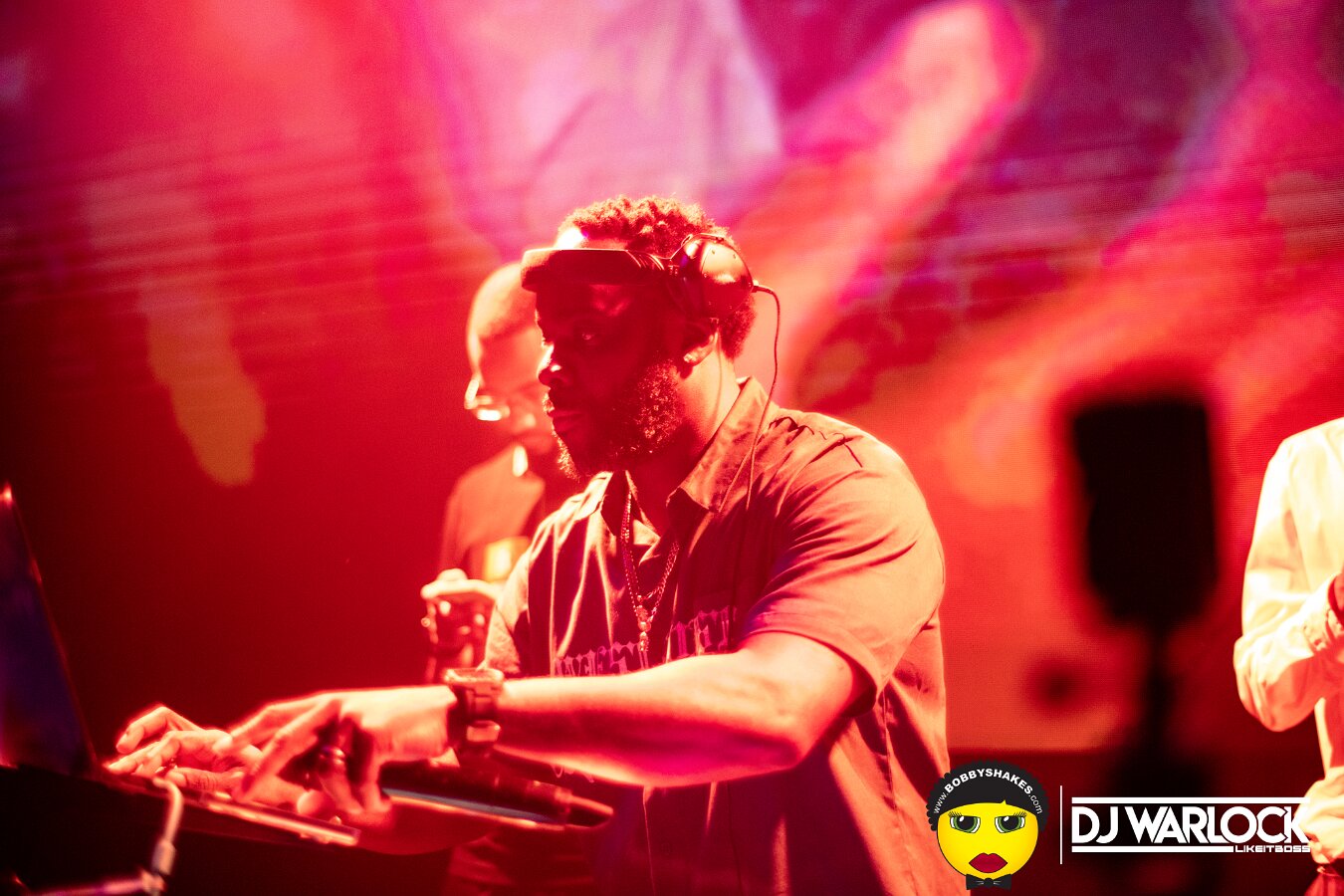 DJ Focus, DJ Warlock, DJ Dutch & Brandan Duke performing live at Big Night Live in Boston, MA, photographed by Bobby Shakes