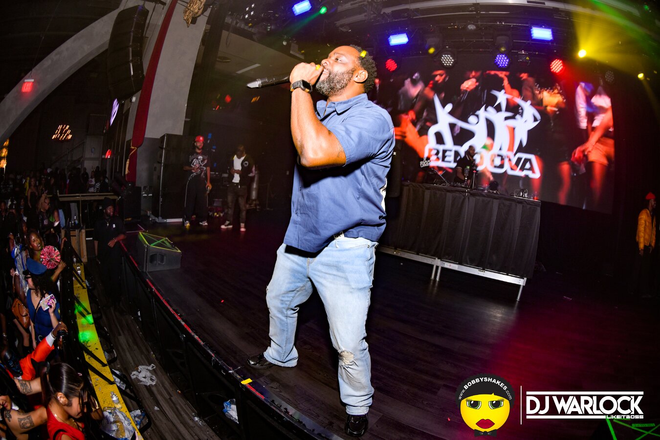 DJ Focus, DJ Warlock, DJ Dutch & Brandan Duke performing live at Big Night Live in Boston, MA, photographed by Bobby Shakes