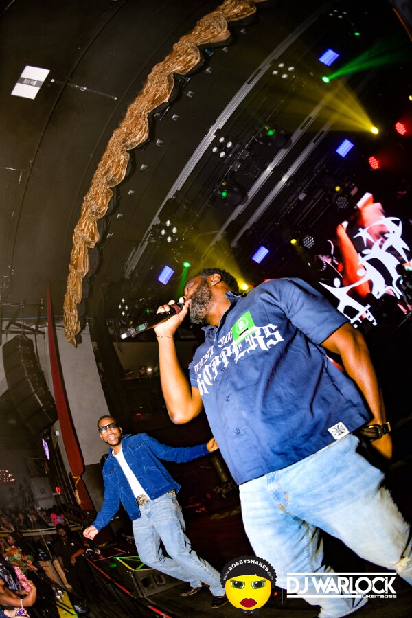 DJ Focus, DJ Warlock, DJ Dutch & Brandan Duke performing live at Big Night Live in Boston, MA, photographed by Bobby Shakes
