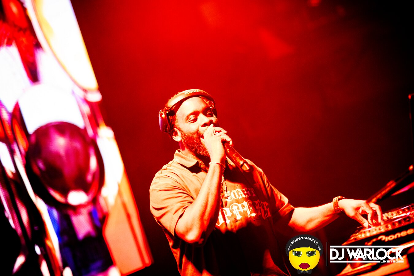 DJ Focus, DJ Warlock, DJ Dutch & Brandan Duke performing live at Big Night Live in Boston, MA, photographed by Bobby Shakes