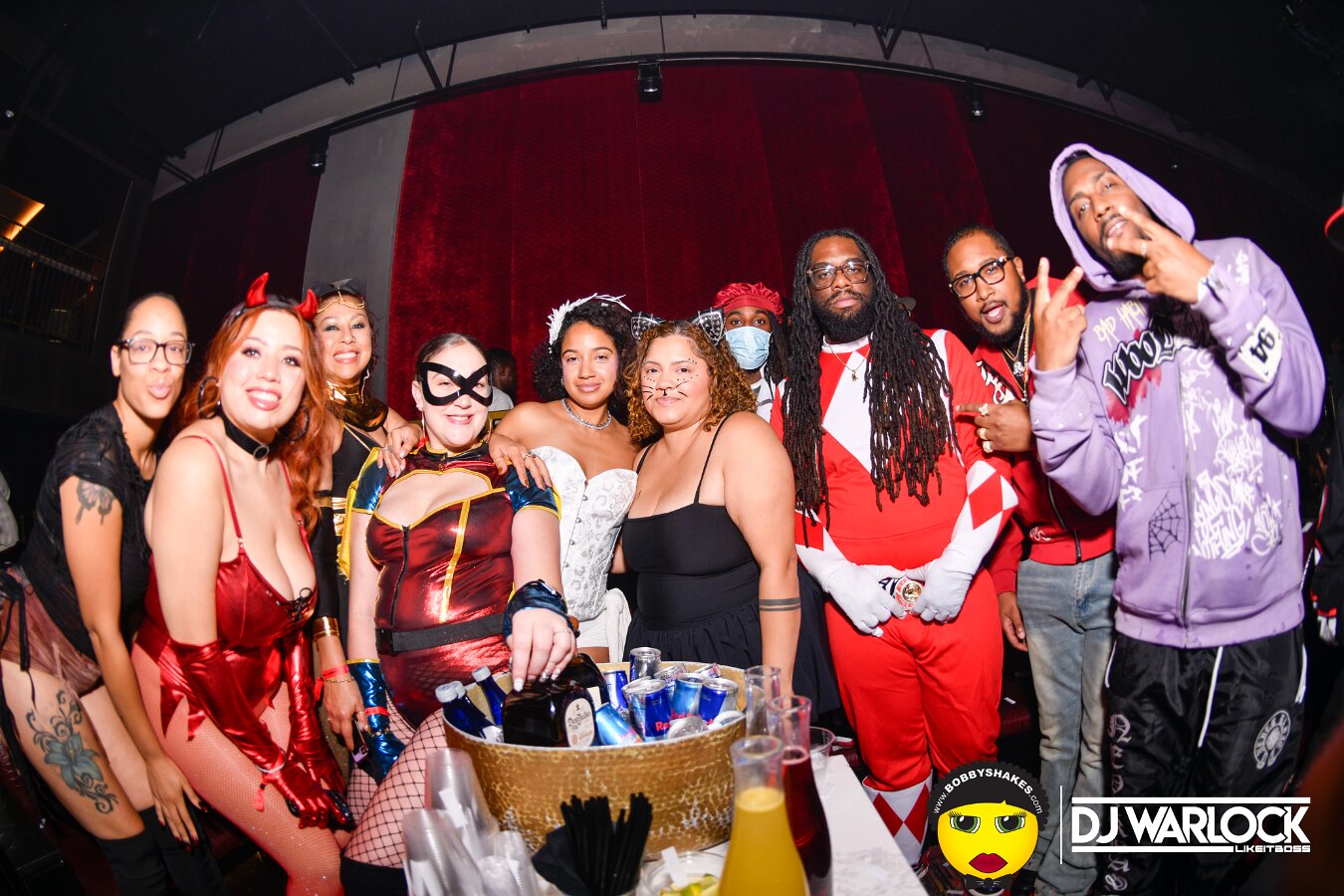 DJ Focus, DJ Warlock, DJ Dutch & Brandan Duke performing live at Big Night Live in Boston, MA, photographed by Bobby Shakes