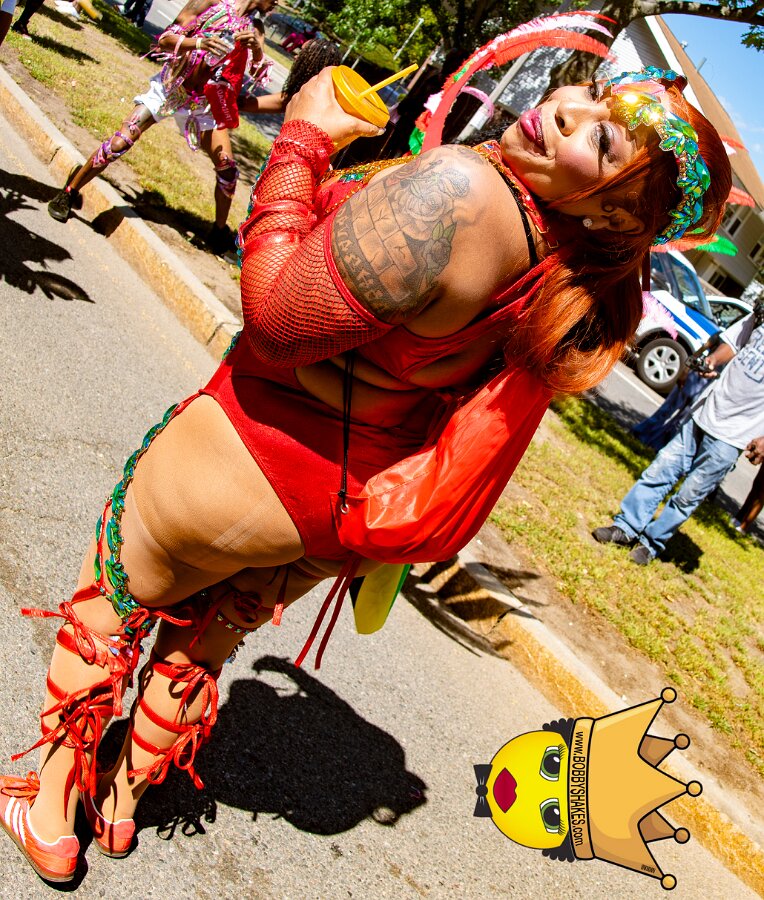 Envy Mas & Secret Soca Society performing live at Boston Caribbean Carnival in Boston, MA, photographed by Bobby Shakes