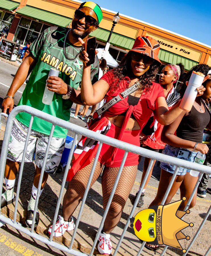 Envy Mas & Secret Soca Society performing live at Boston Caribbean Carnival in Boston, MA, photographed by Bobby Shakes