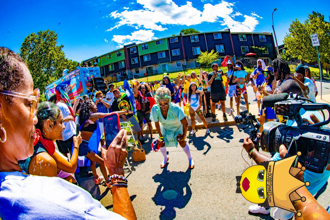 Envy Mas & Secret Soca Society performing live at Boston Caribbean Carnival in Boston, MA, photographed by Bobby Shakes