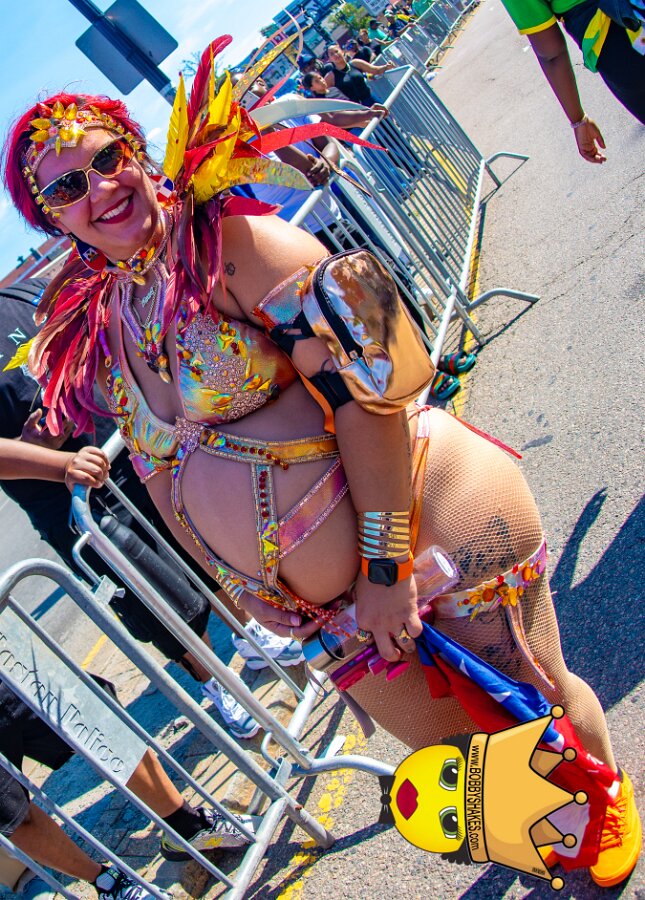 Envy Mas & Secret Soca Society performing live at Boston Caribbean Carnival in Boston, MA, photographed by Bobby Shakes