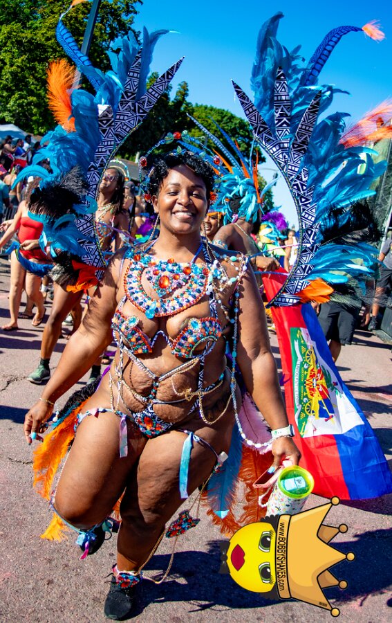 Envy Mas & Secret Soca Society performing live at Boston Caribbean Carnival in Boston, MA, photographed by Bobby Shakes