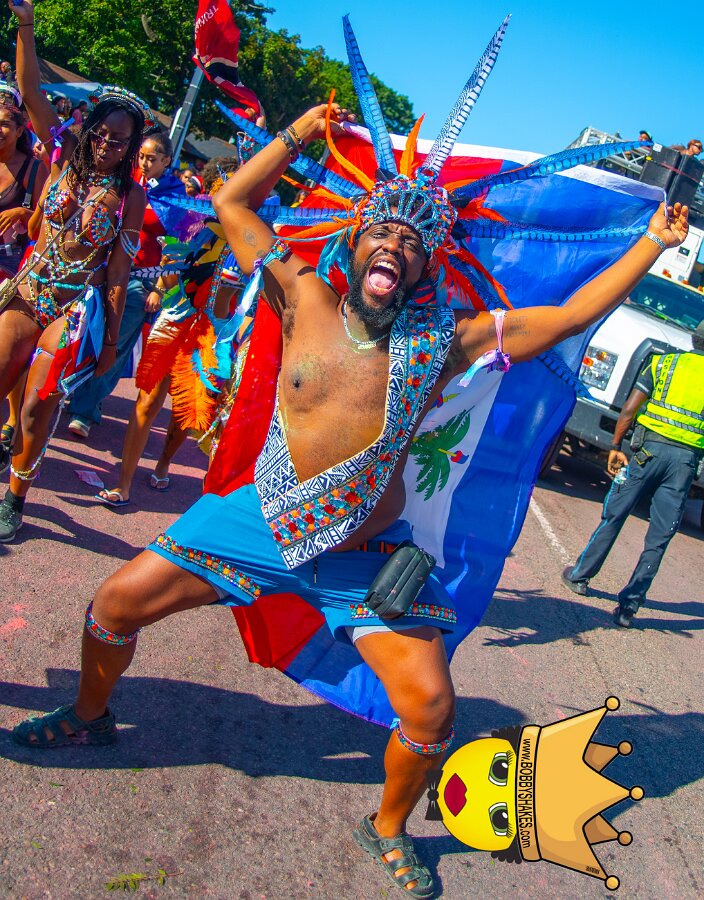 Envy Mas & Secret Soca Society performing live at Boston Caribbean Carnival in Boston, MA, photographed by Bobby Shakes