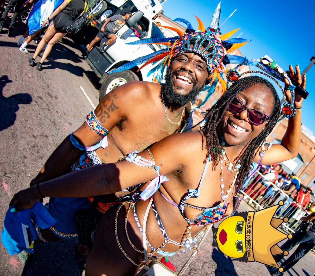Envy Mas & Secret Soca Society performing live at Boston Caribbean Carnival in Boston, MA, photographed by Bobby Shakes